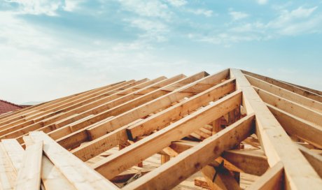 Installation de charpente traditionnelle en bois à Courtenay